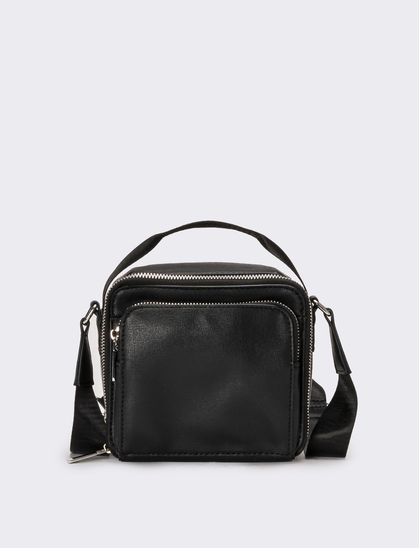 Borsa uomo a mano e tracolla - Nero
