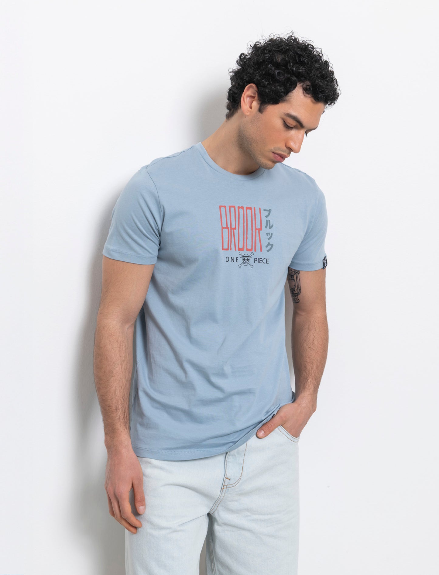 T-shirt stampa one piece da uomo - Avion