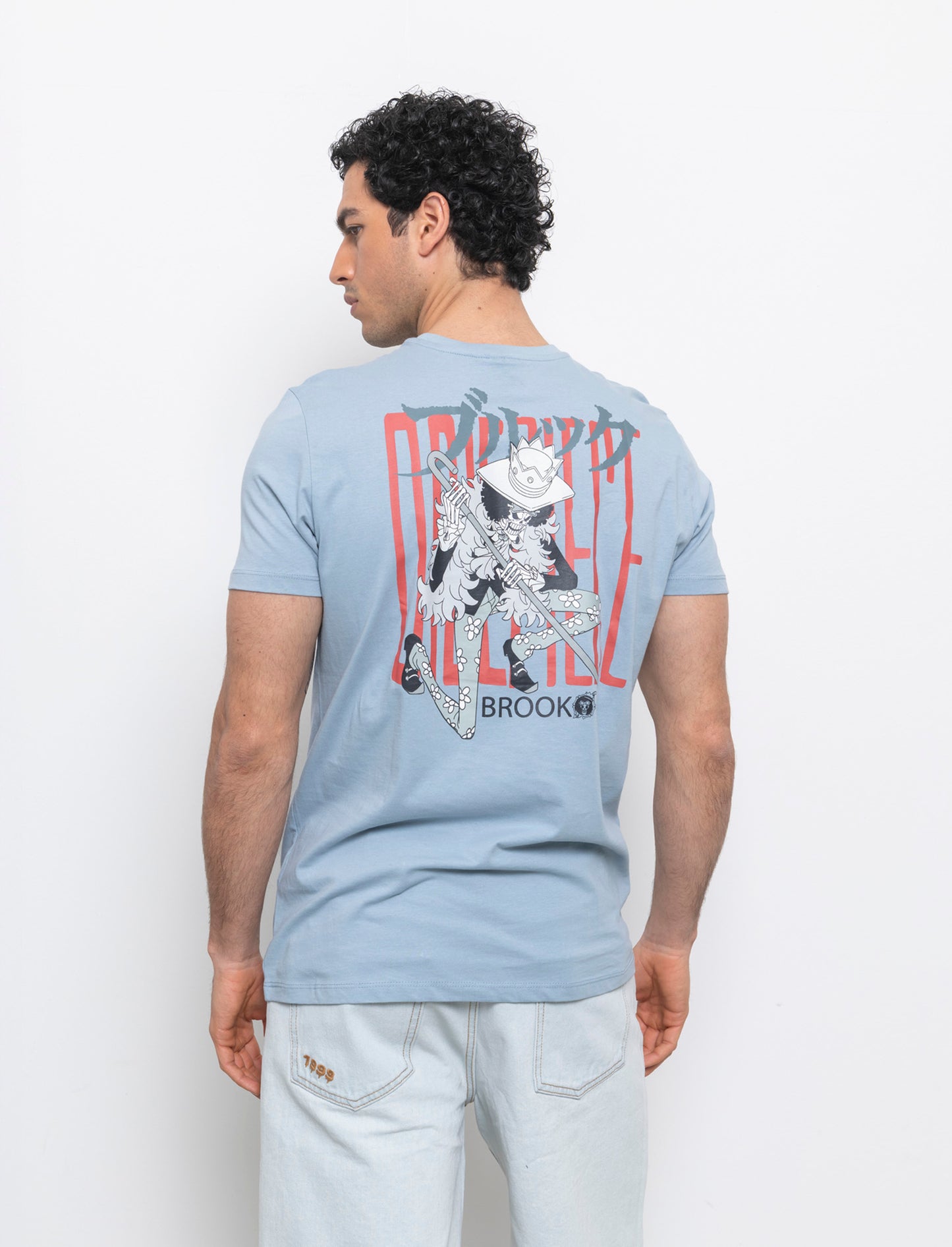 T-shirt stampa one piece da uomo - Avion