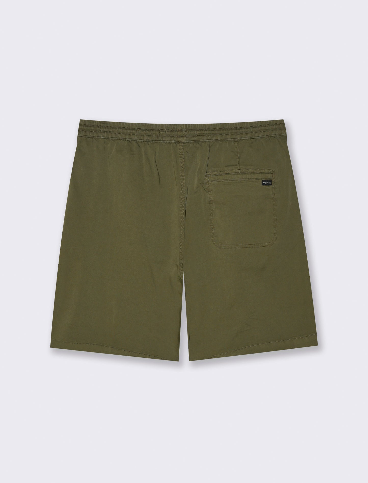 Bermuda baggy wide fit da uomo - Verde oliva