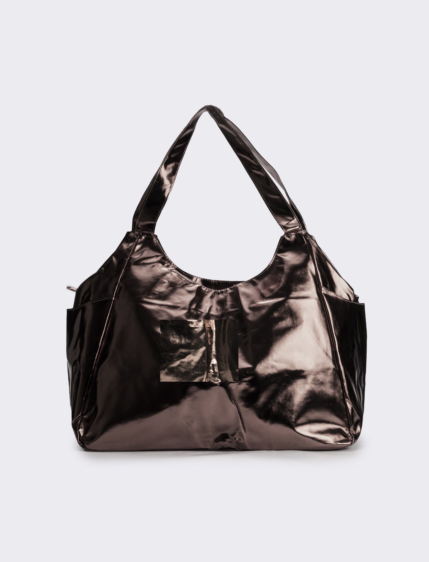 Borsa mare donna da spalla due manici - canna di fucile