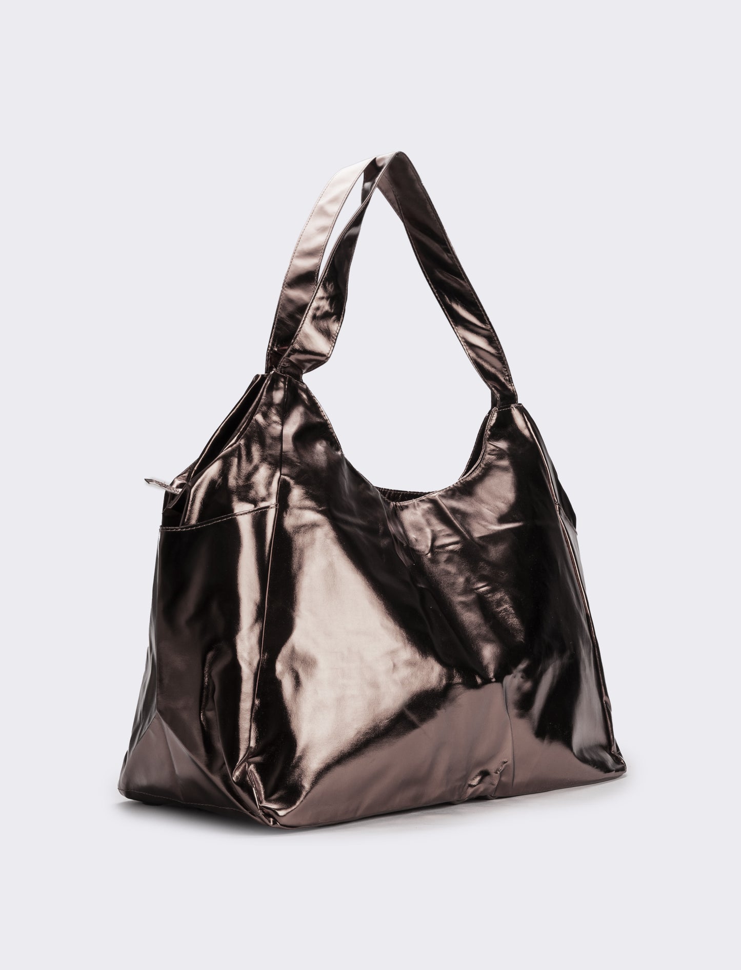 Borsa mare donna da spalla due manici - canna di fucile