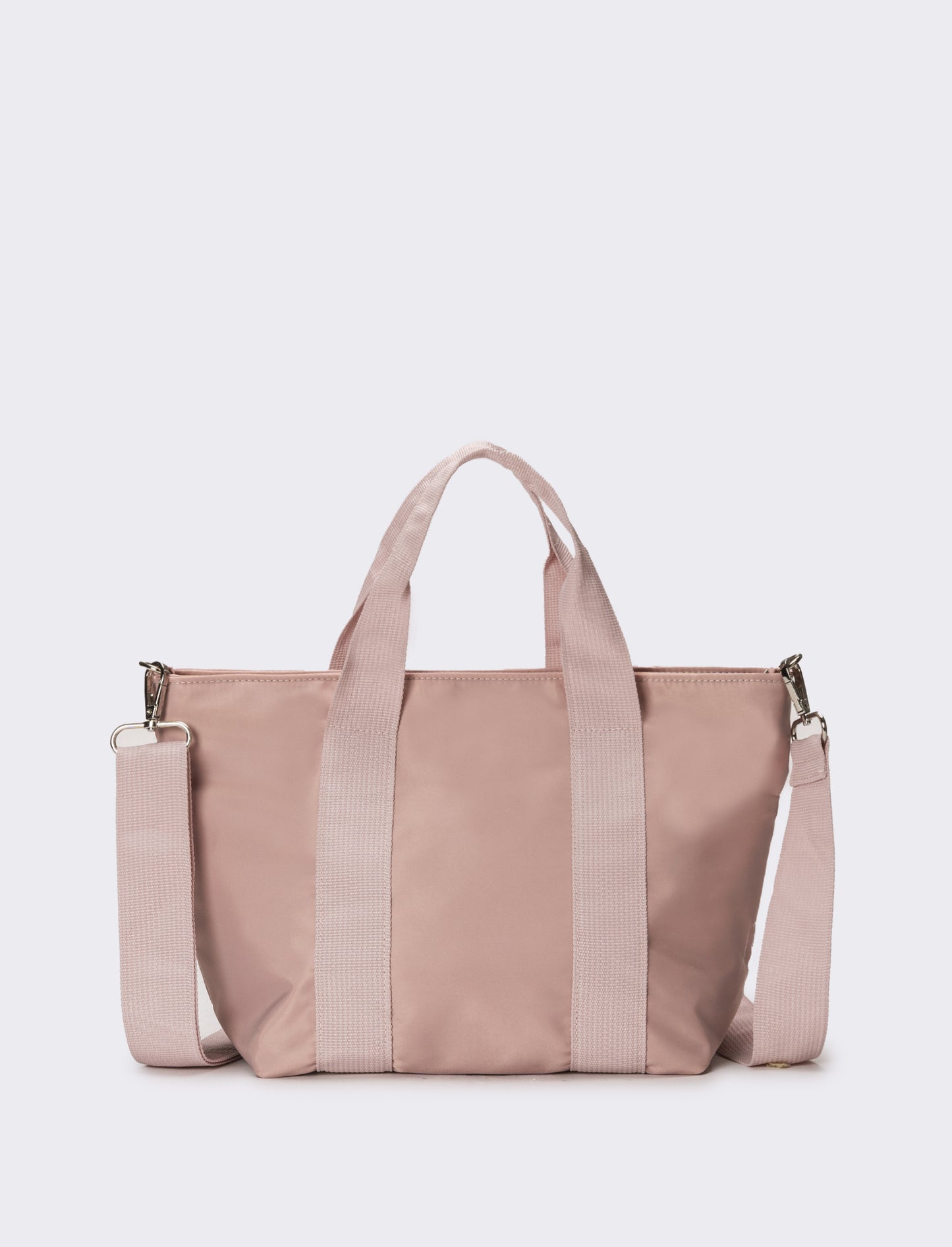 Borsa donna in nylon piccola - Beige