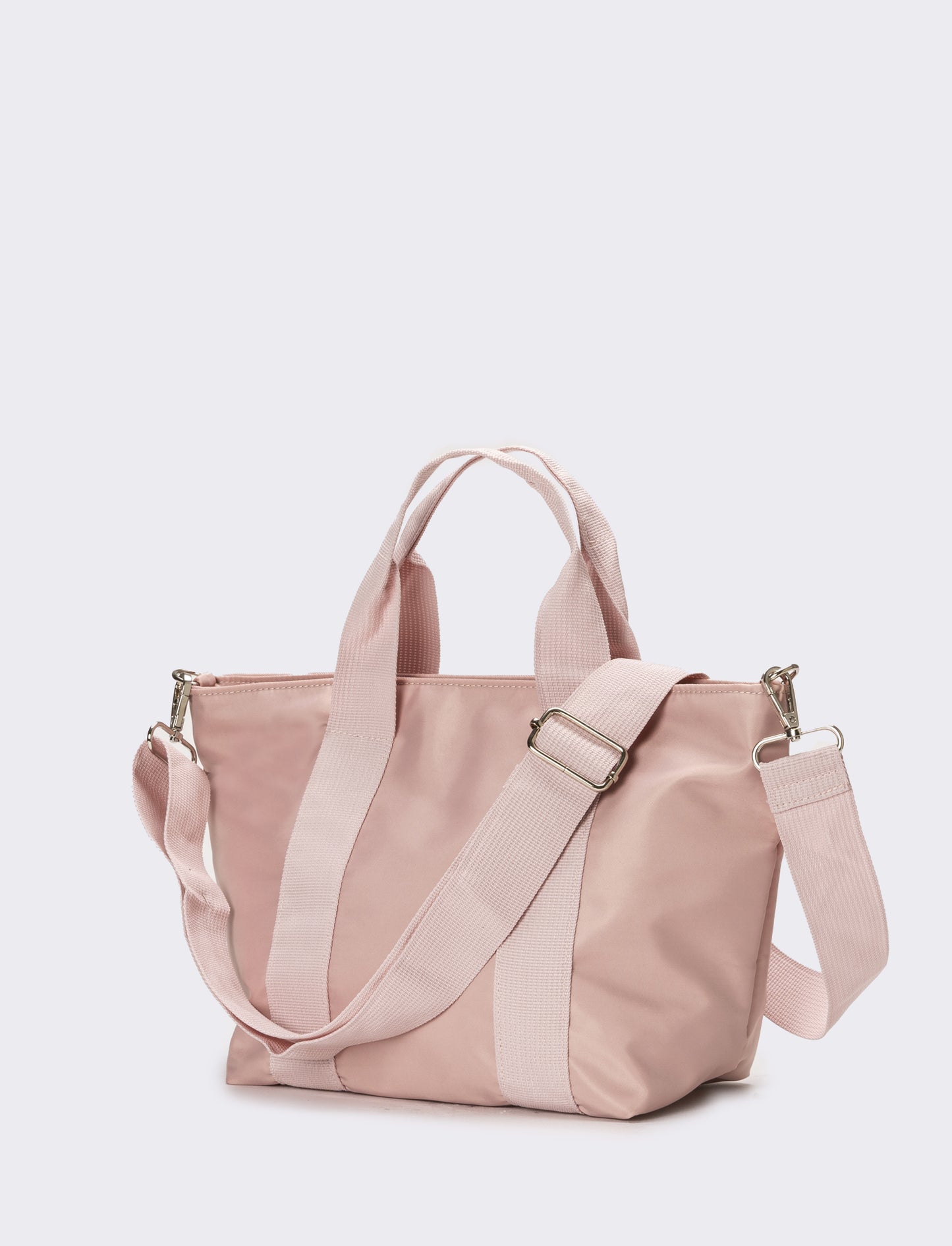 Borsa donna in nylon piccola - Beige