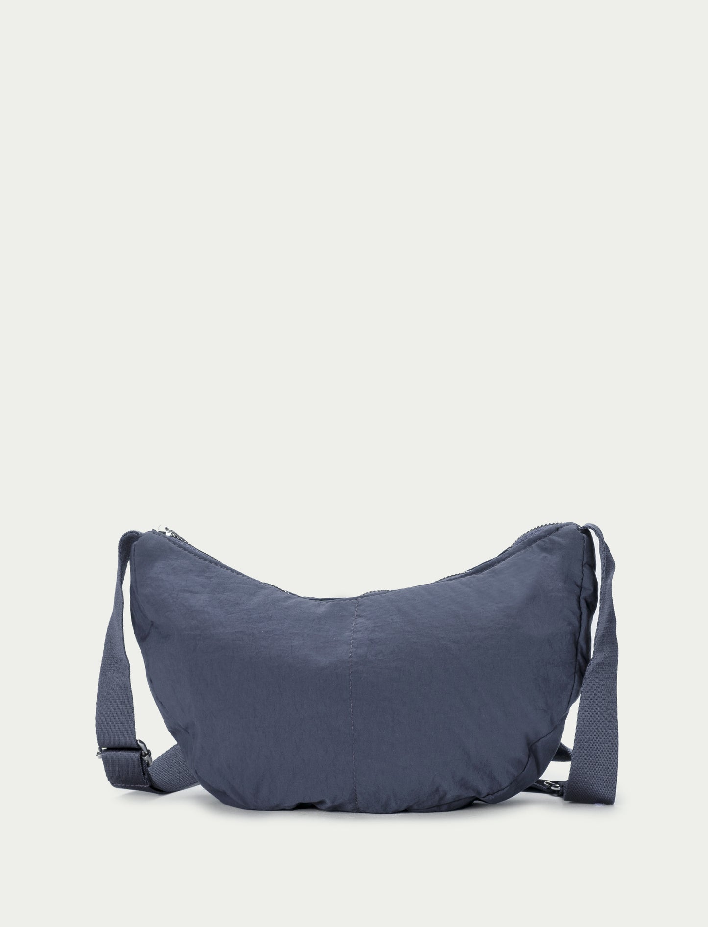 Borsa donna mezzaluna tracolla regolabile - Denim
