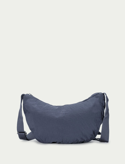 Borsa donna mezzaluna tracolla regolabile - Denim