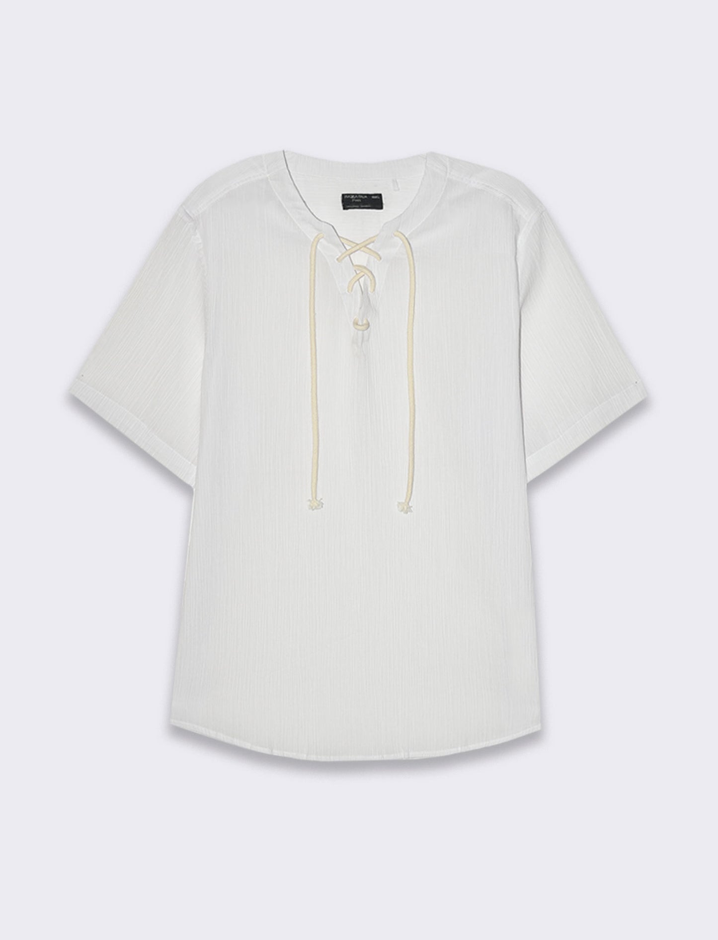 Casacca effetto crepe da uomo - Bianco