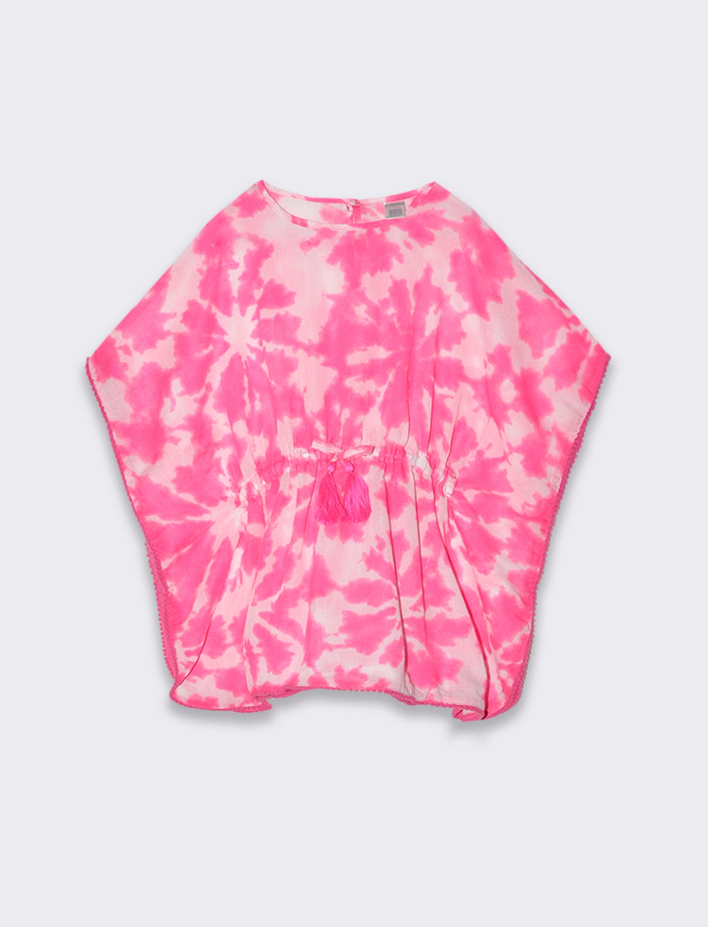 Copricostume stampato da bambina - Fuxia