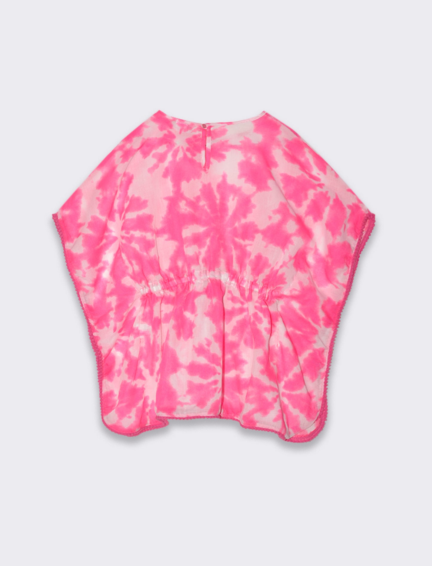 Copricostume stampato da bambina - Fuxia
