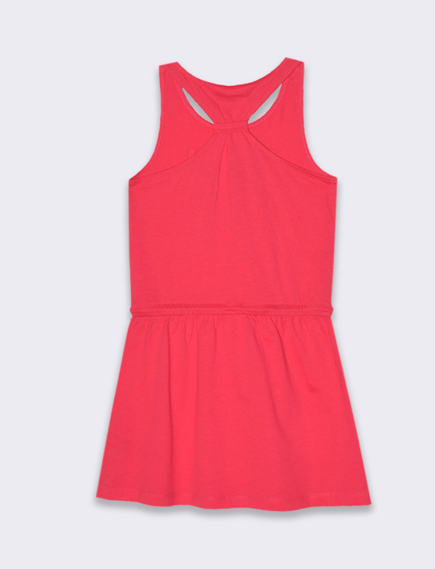 Vestito ampio da bambina - Fuxia