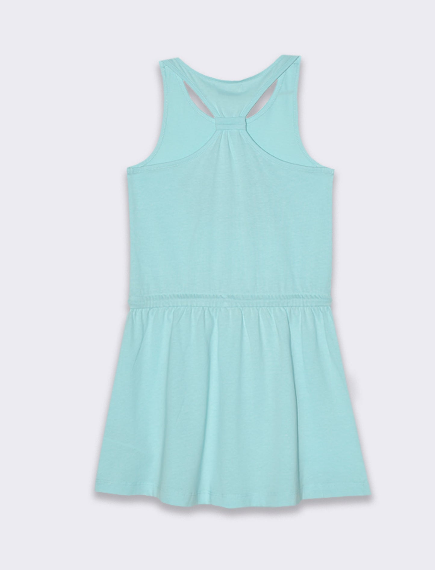 Vestito ampio da bambina - Verde acqua