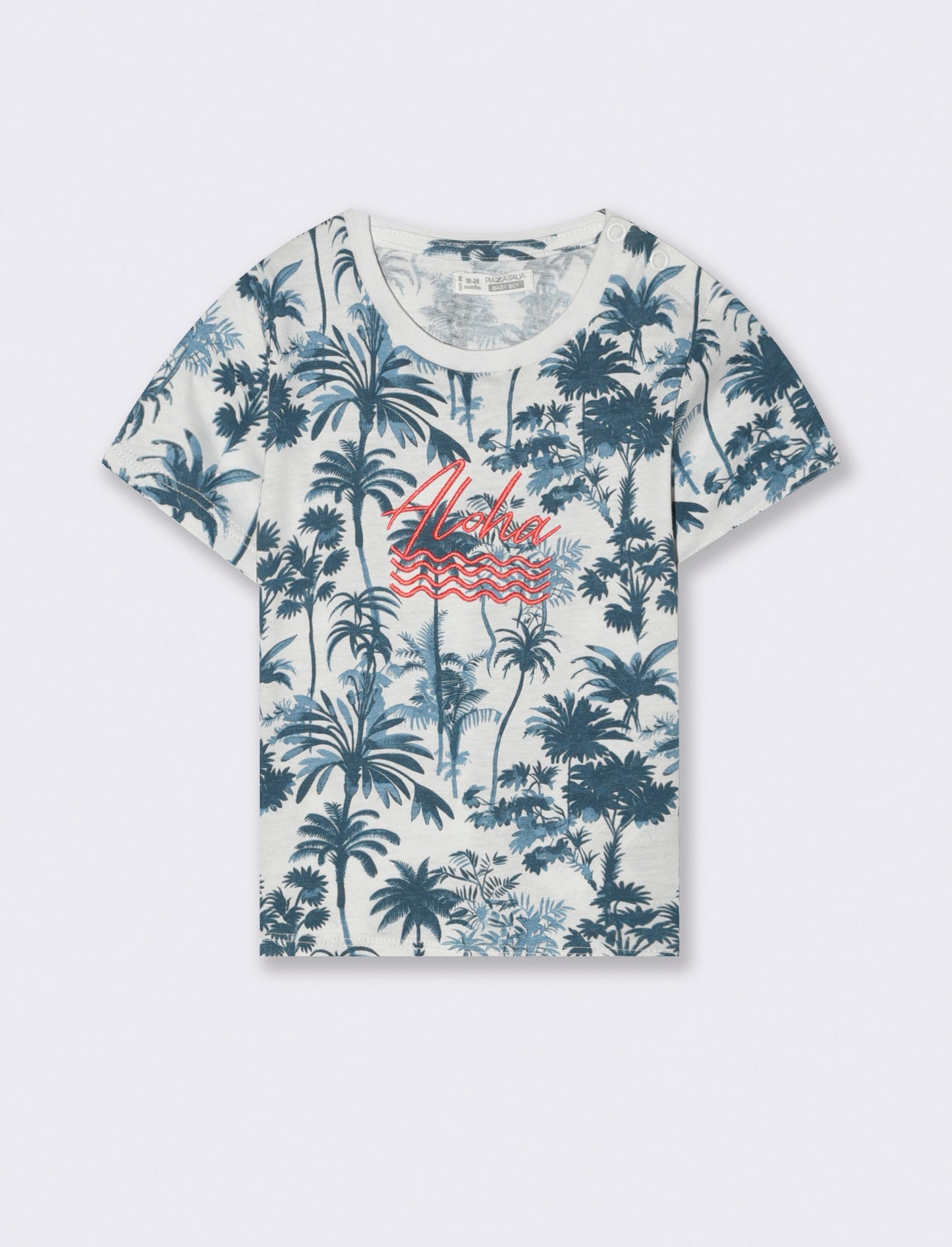 T-shirt stampata stile surf da neonato - Fantasia