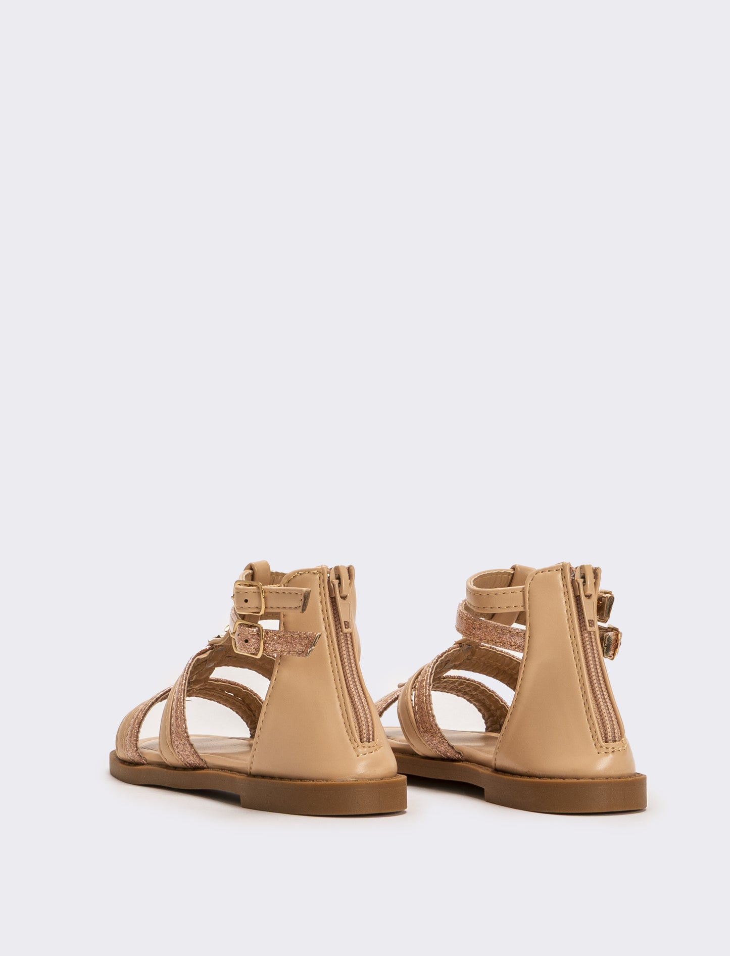 Sandalo da bambina con fascette - Rosa