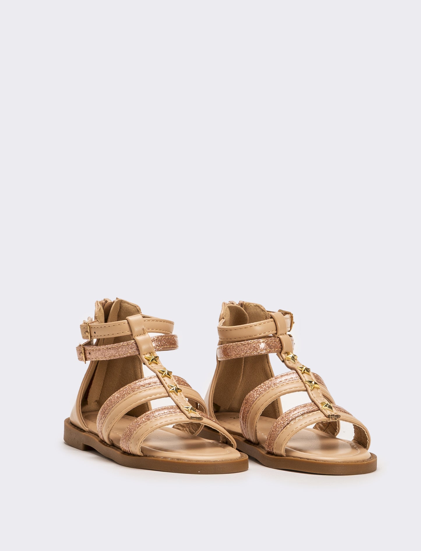 Sandalo da bambina con fascette - Rosa