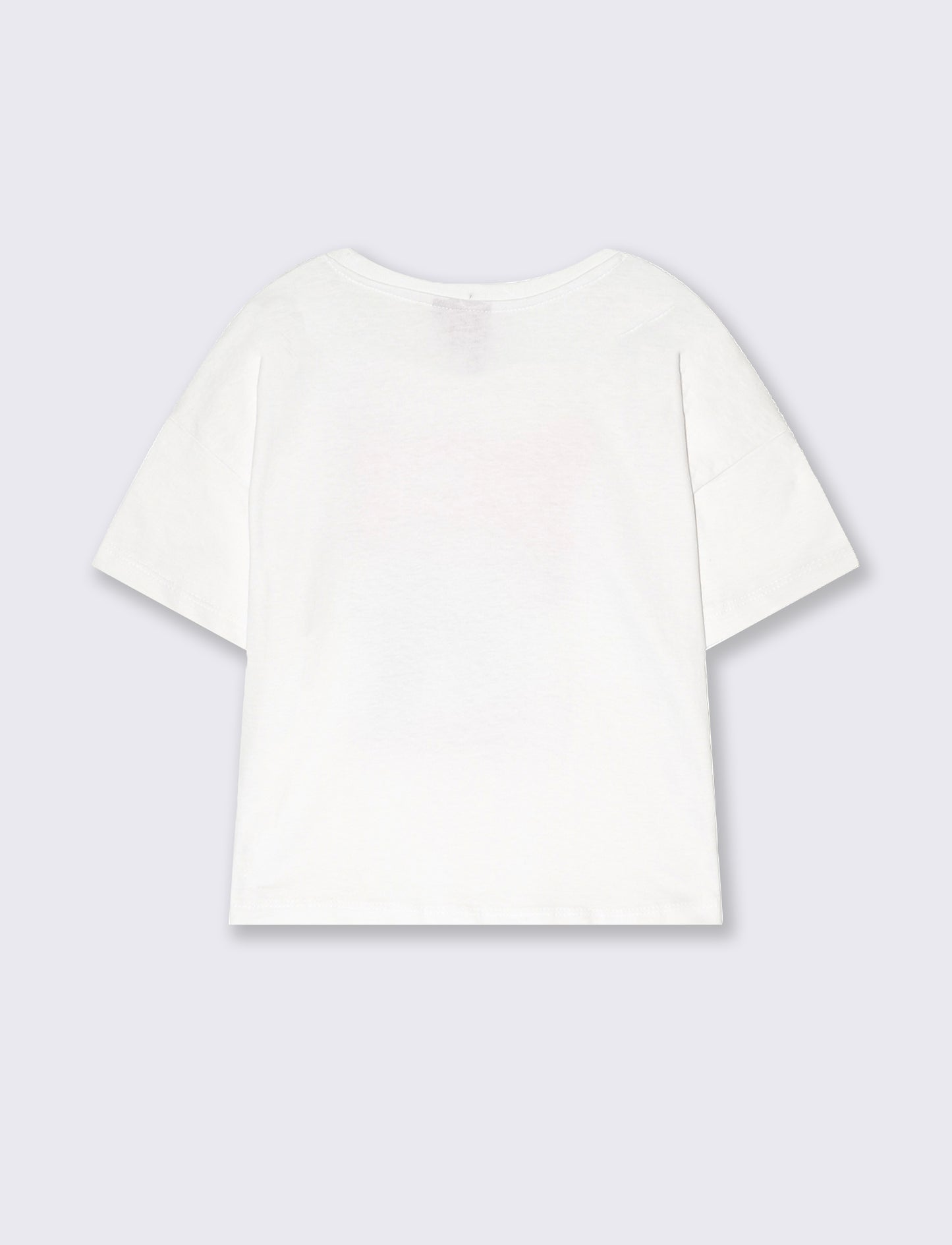 T-shirt Barbie modello over da bambina - Bianco