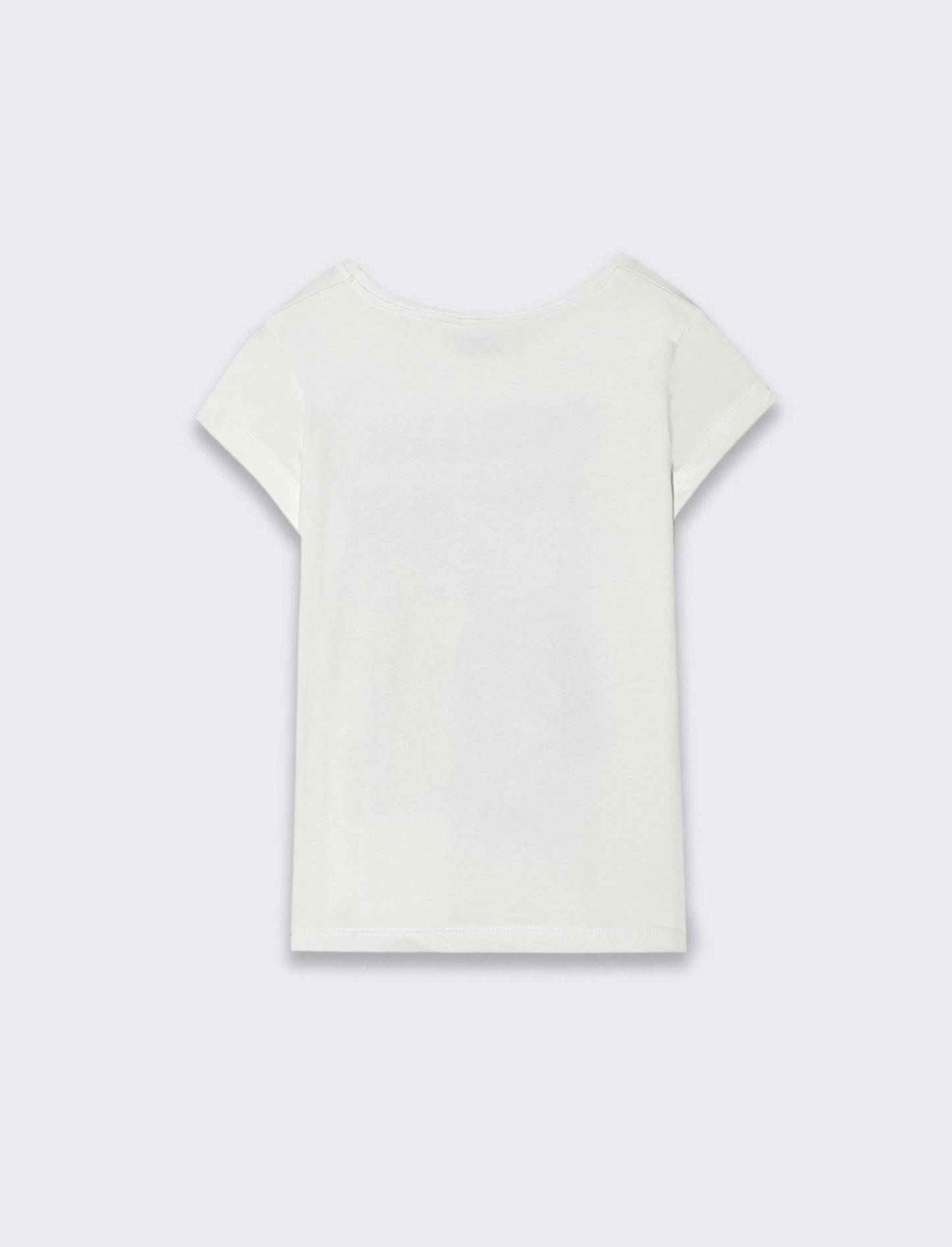 T-shirt Inside Out da bambina - Bianco