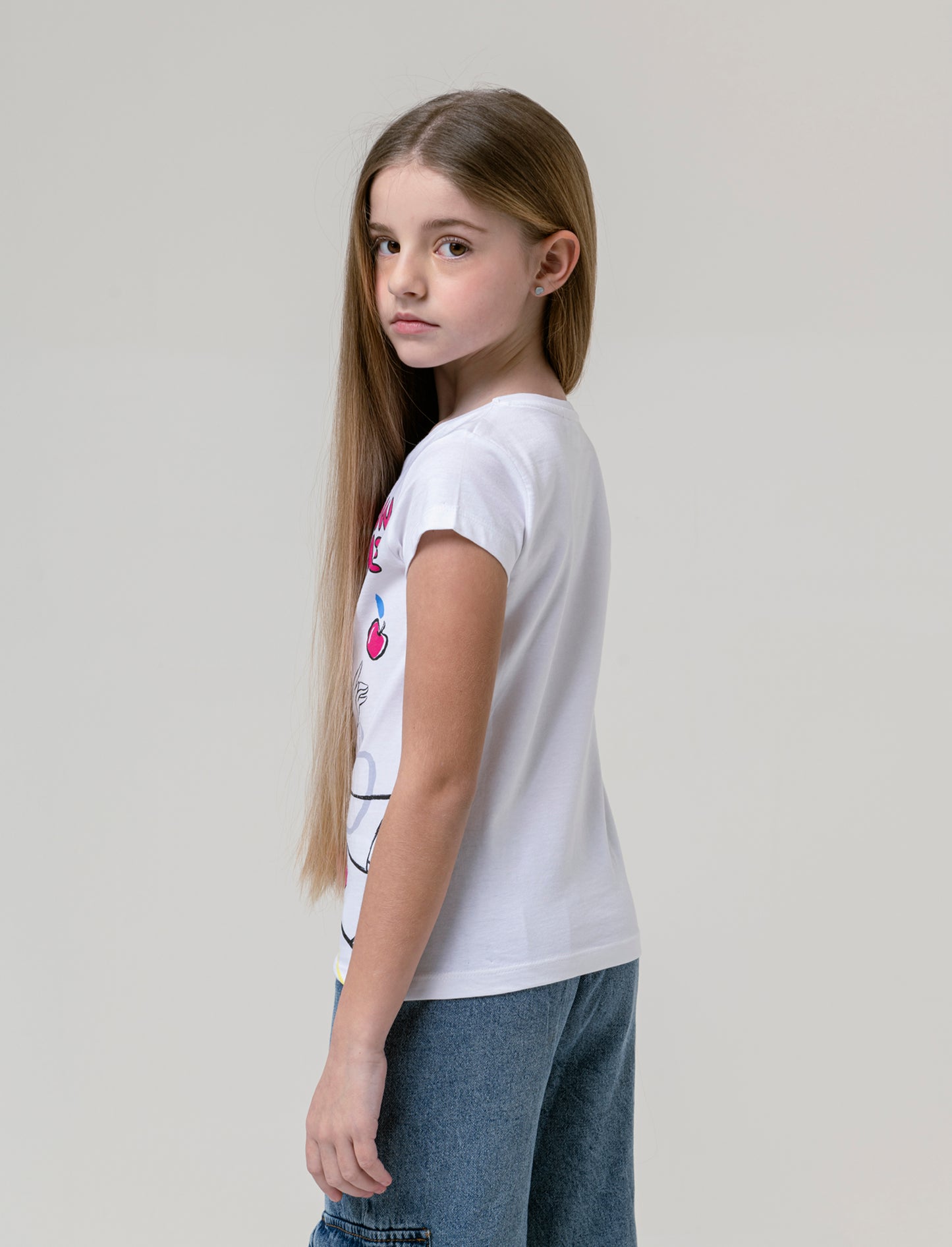 T-shirt Biancaneve da bambina - Fantasia