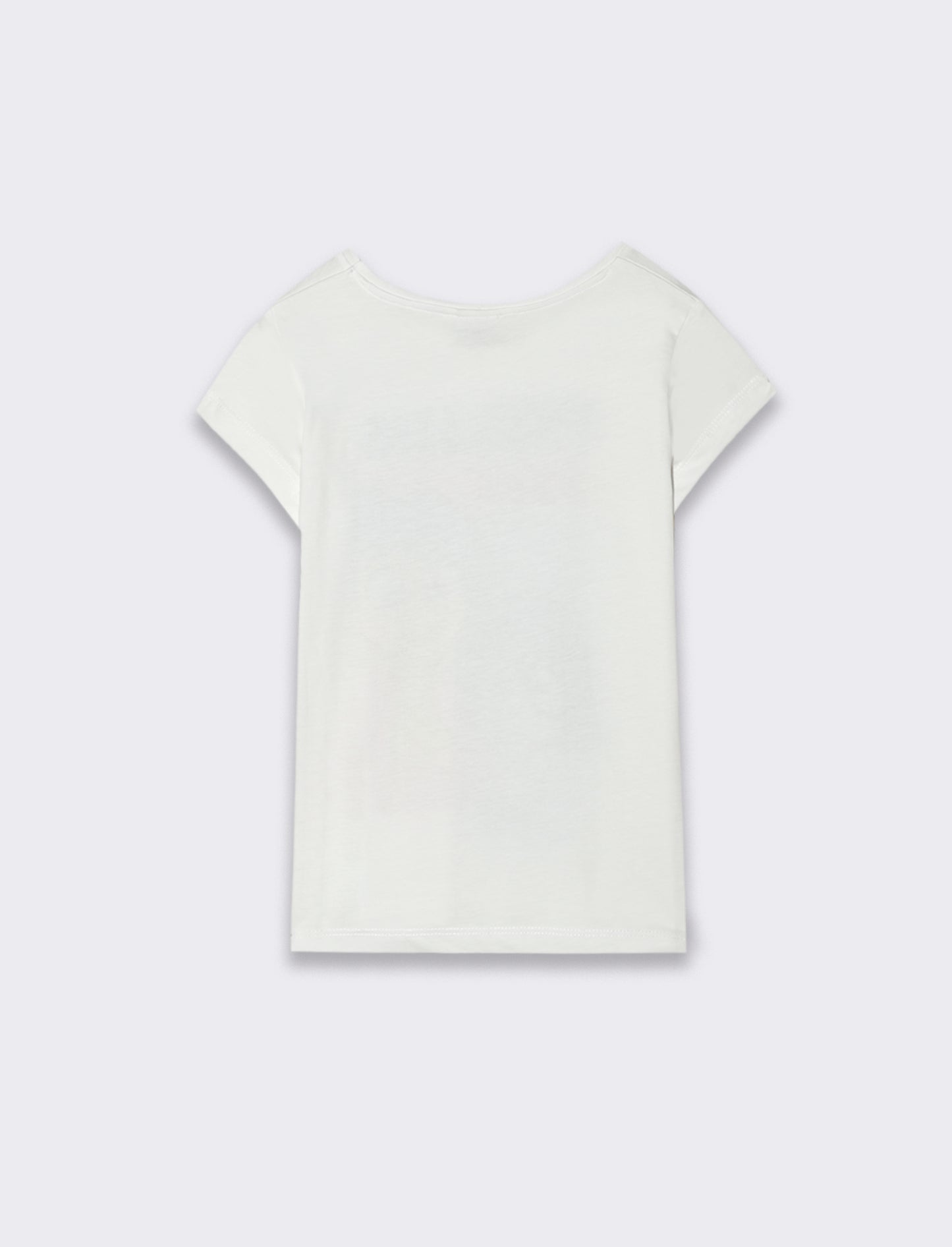 T-shirt Biancaneve da bambina - Bianco