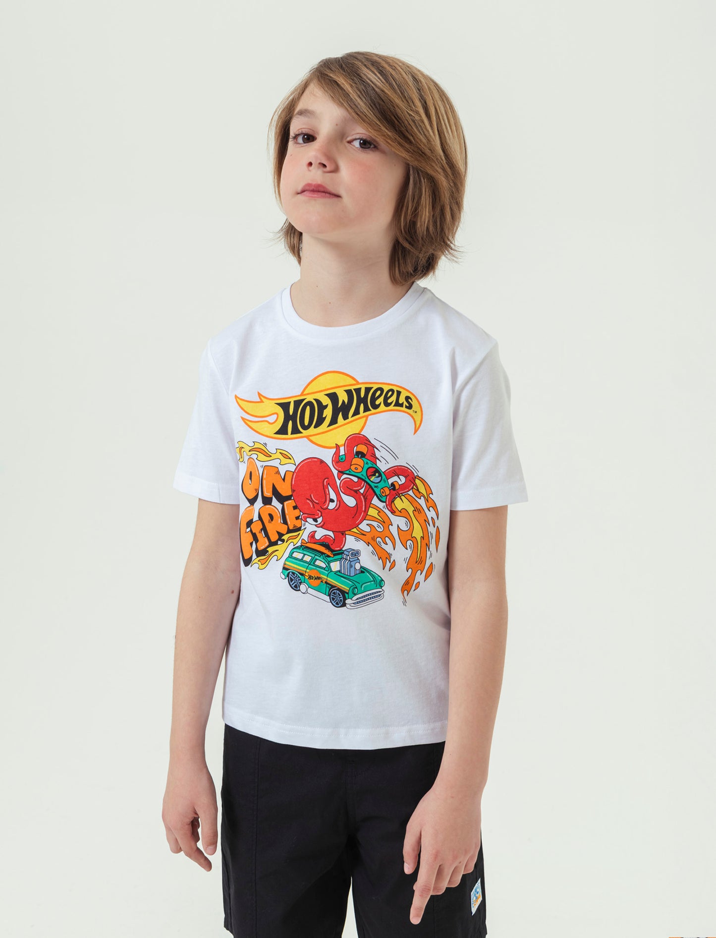 Magliette con stampe Mattel da bambino - Bianco