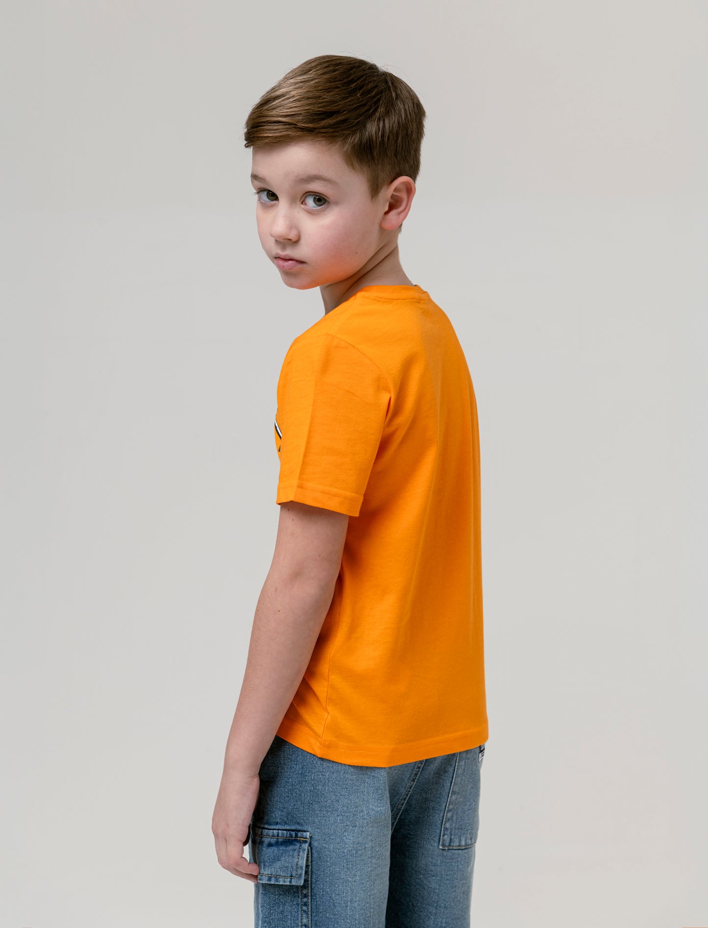 Magliette con stampe Mattel da bambino - Arancio