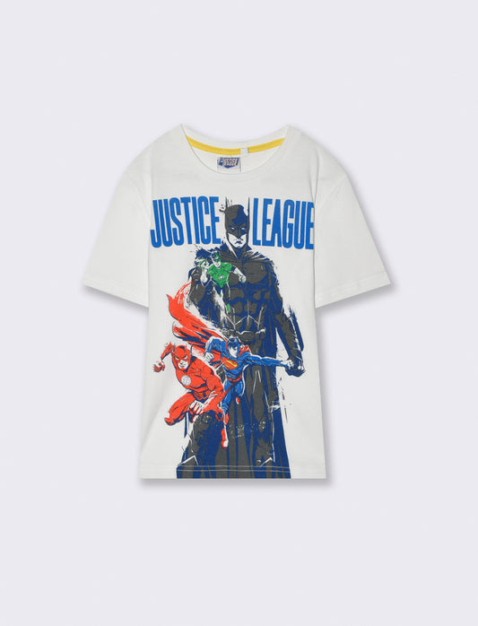 T-shirt personaggi DC Comics da bambino - Bianco