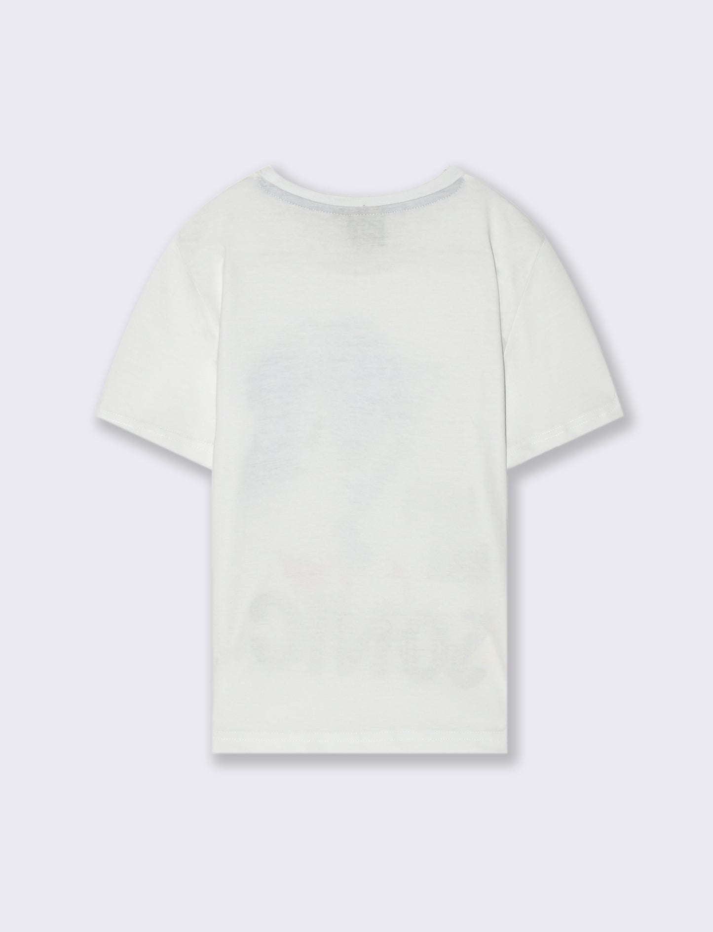 T-shirt con stampa Sonic da bambino - Bianco