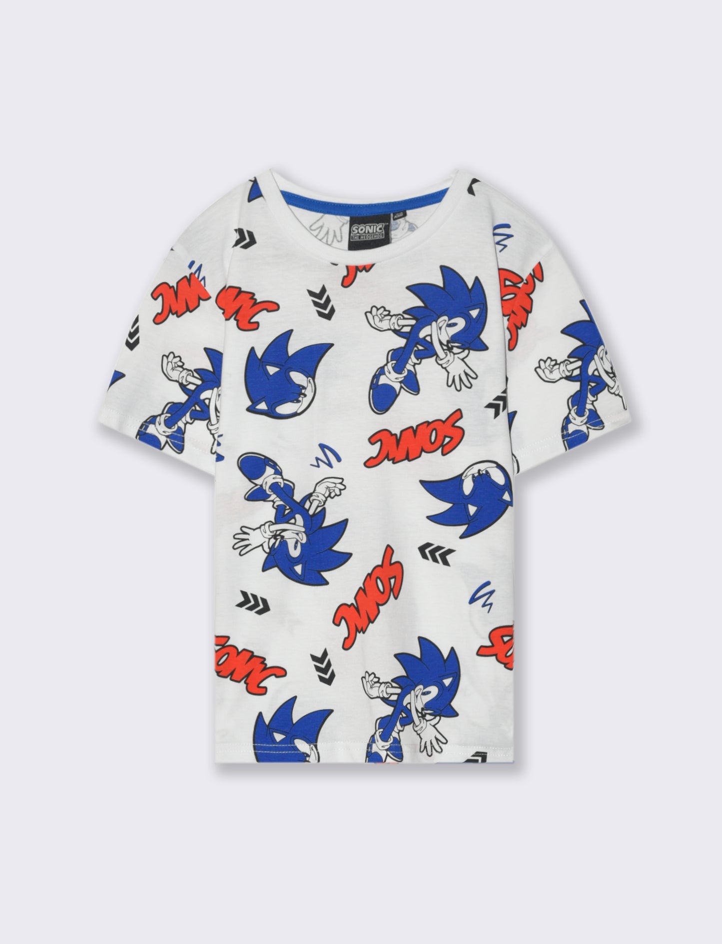 T-shirt con stampa Sonic da bambino - Fantasia