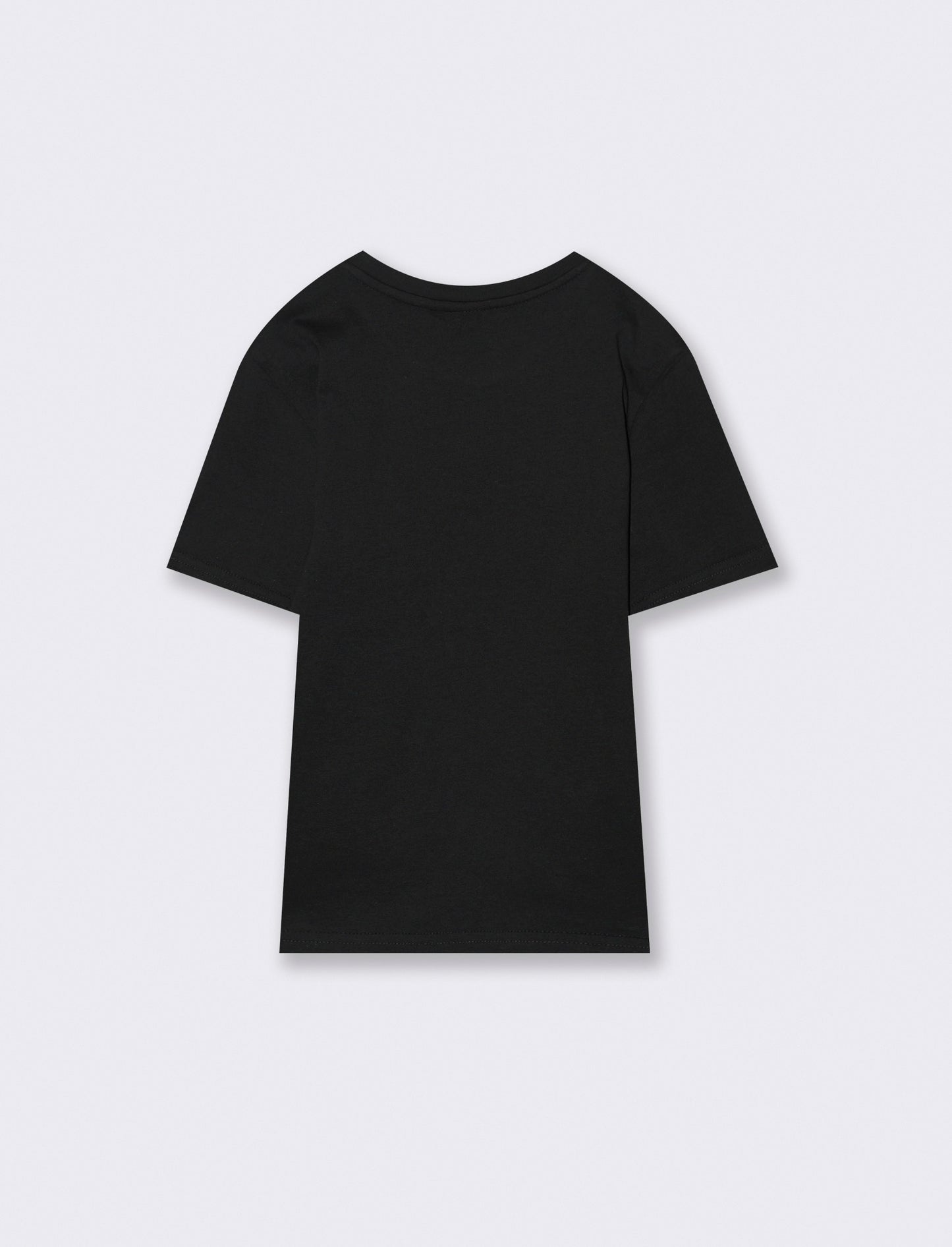 Maglietta con stampe personaggi da bambino - Nero
