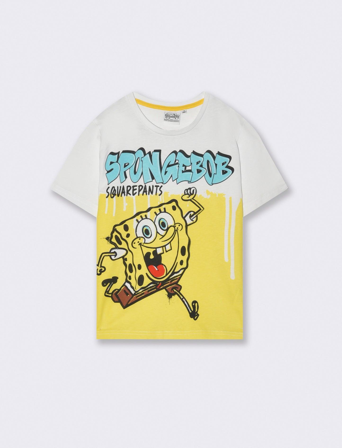 Maglietta Spongebob da bambino - Bianco