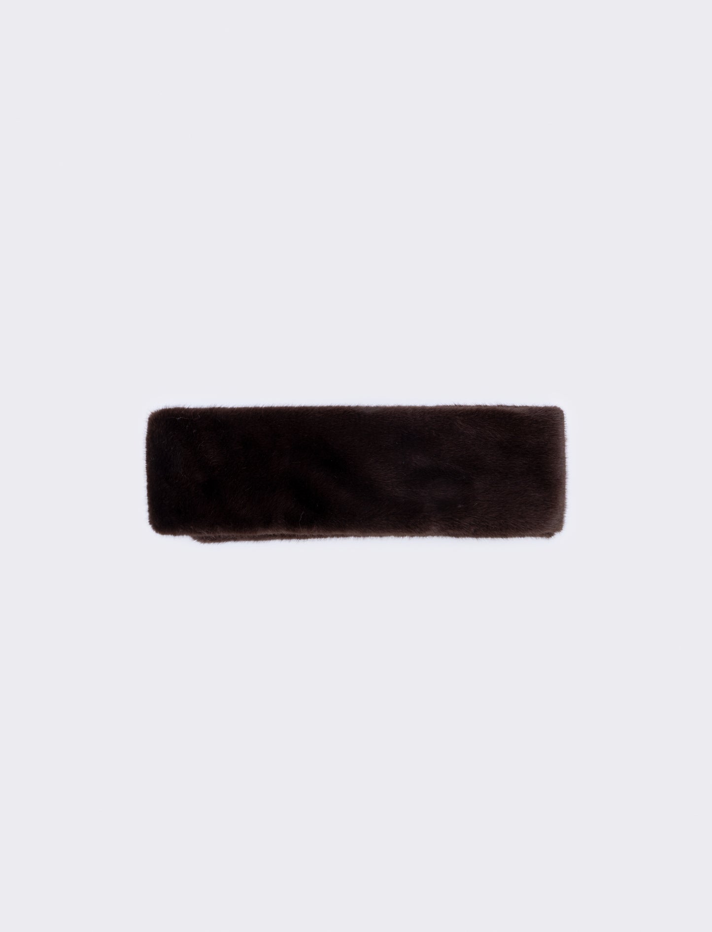 Faux Fur Collar - Brown