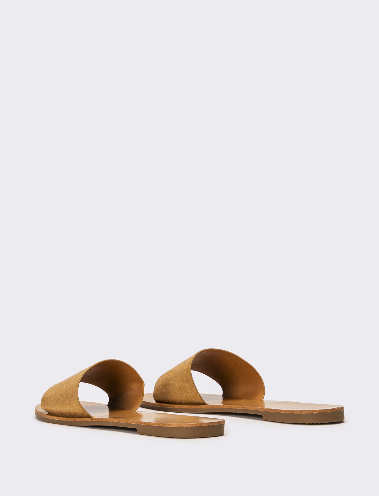 Mule a fascia da donna - Cammello