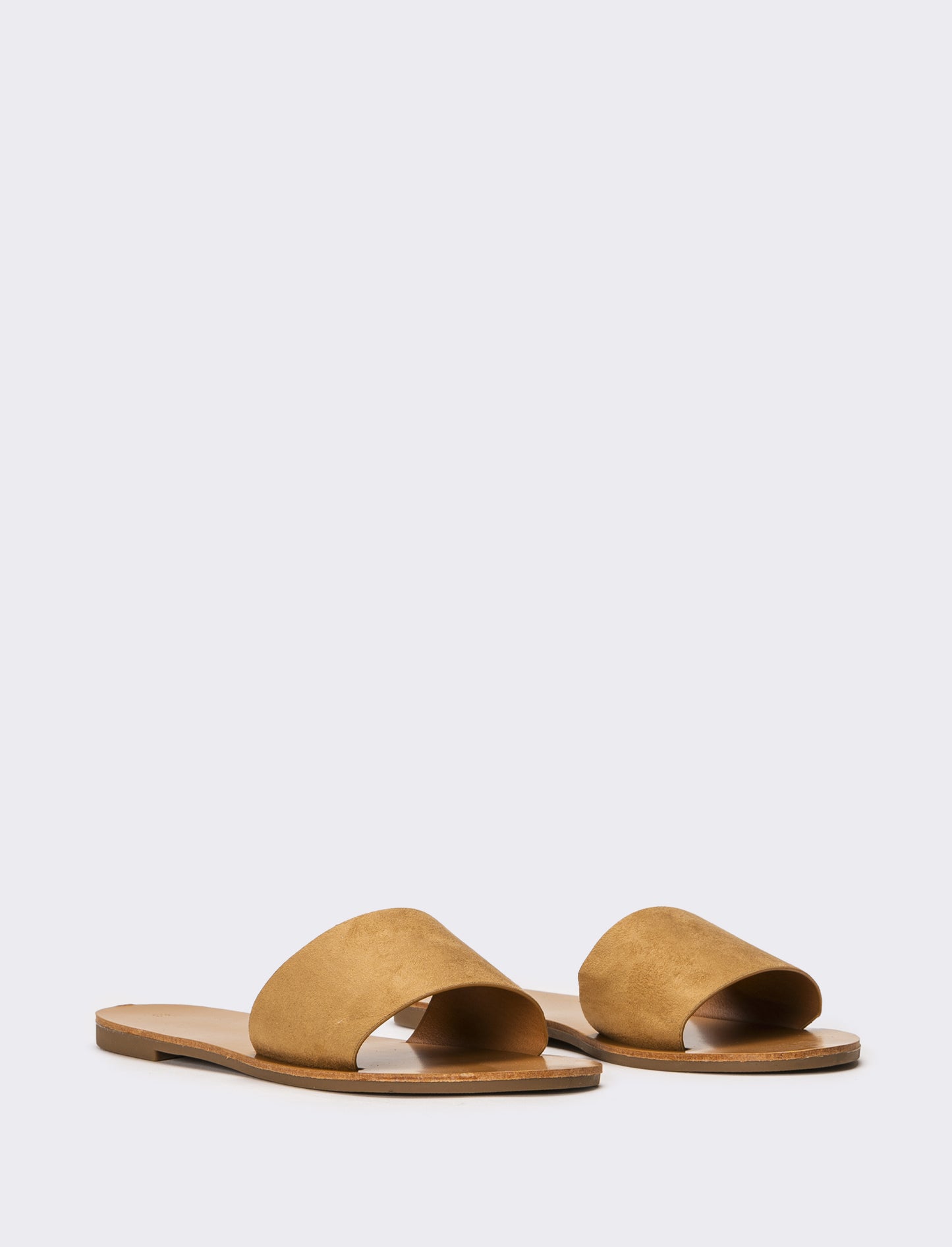 Mule a fascia da donna - Cammello