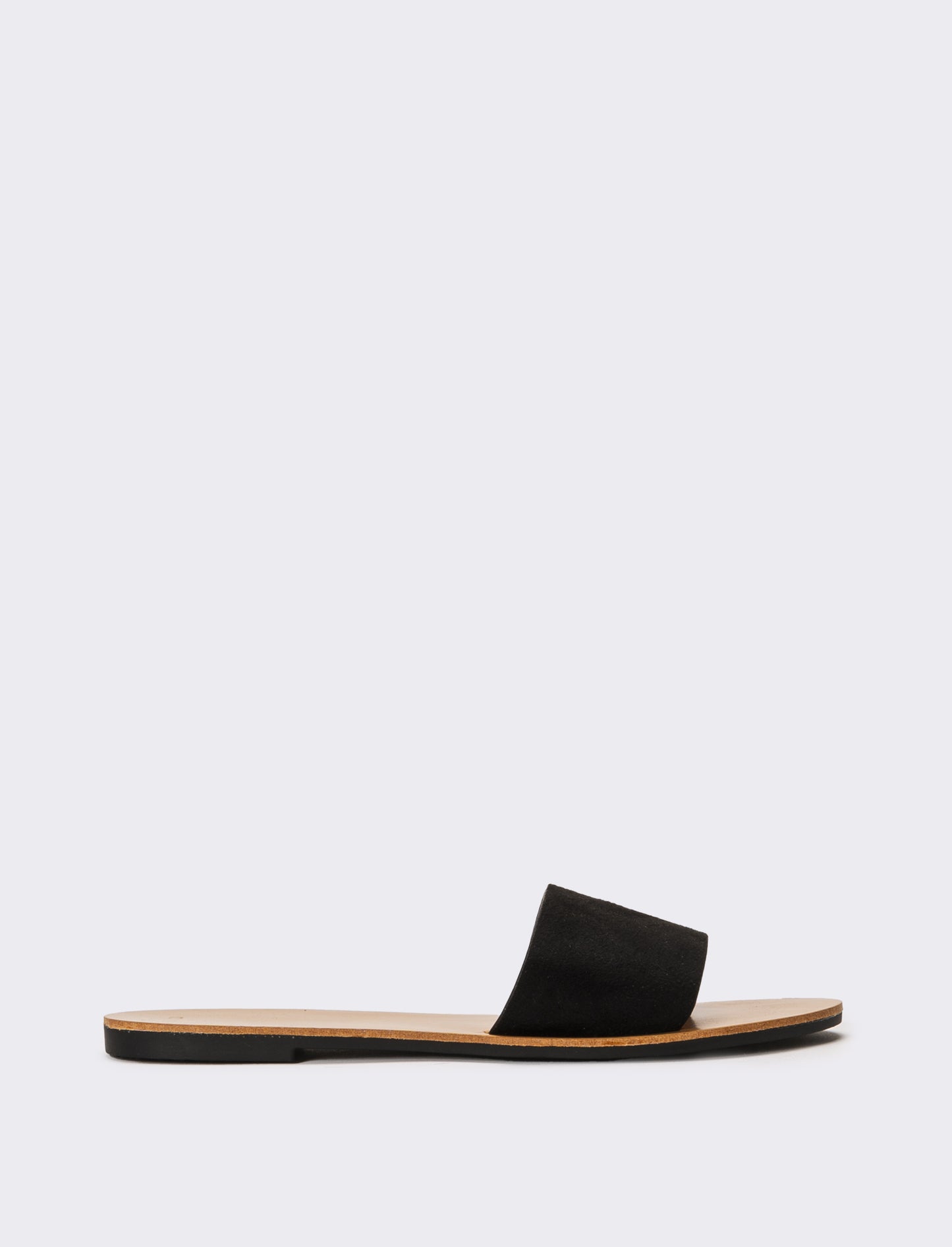 Mule a fascia da donna - Nero