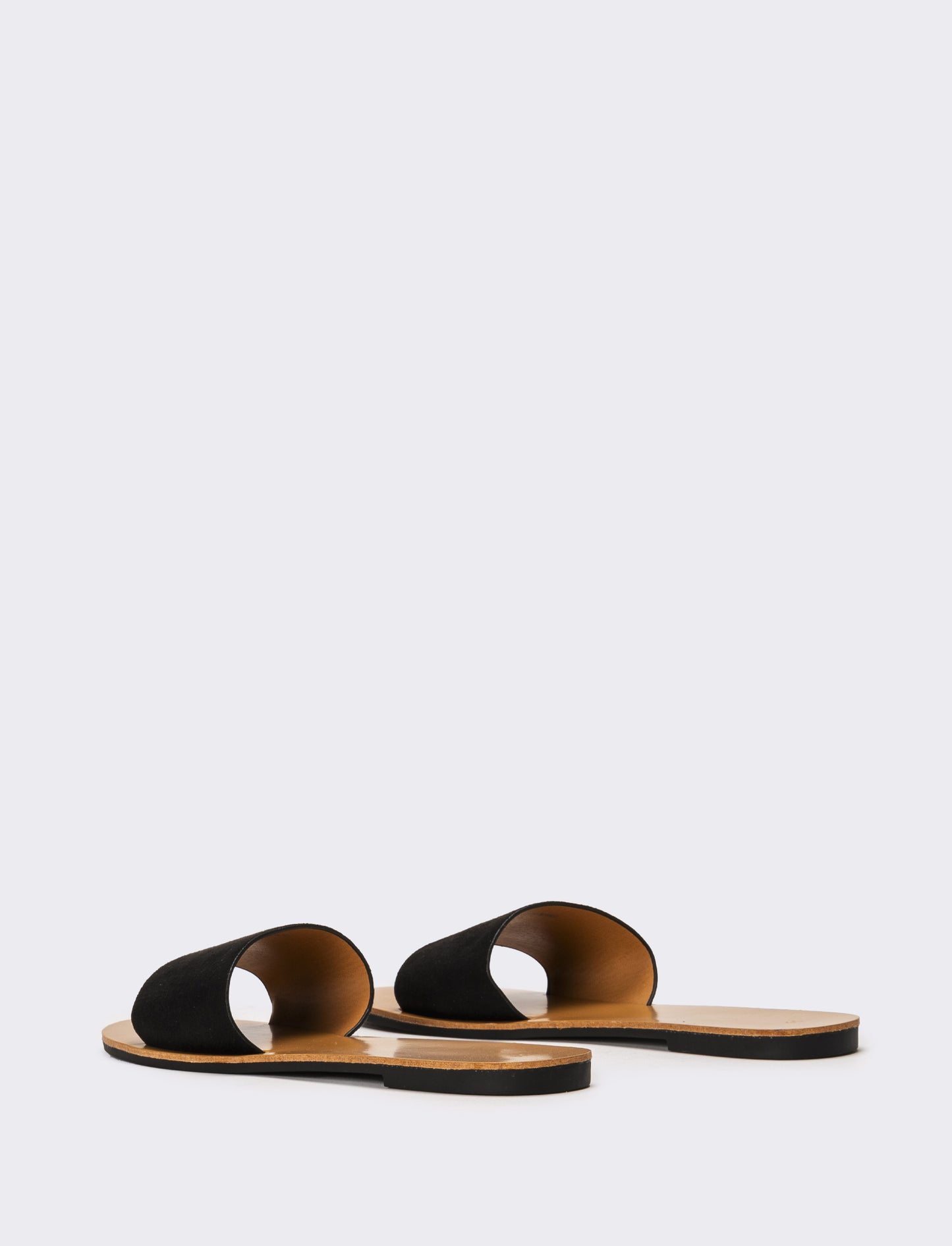 Mule a fascia da donna - Nero