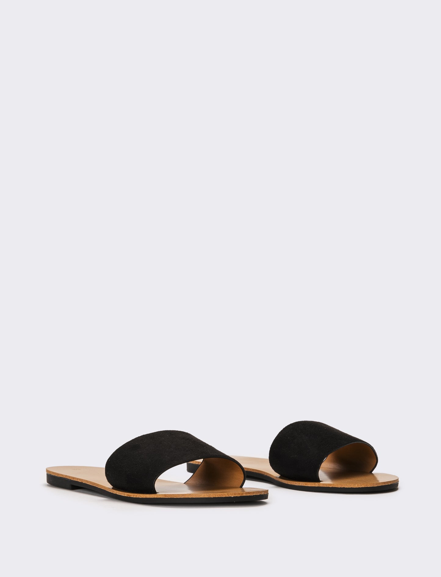 Mule a fascia da donna - Nero