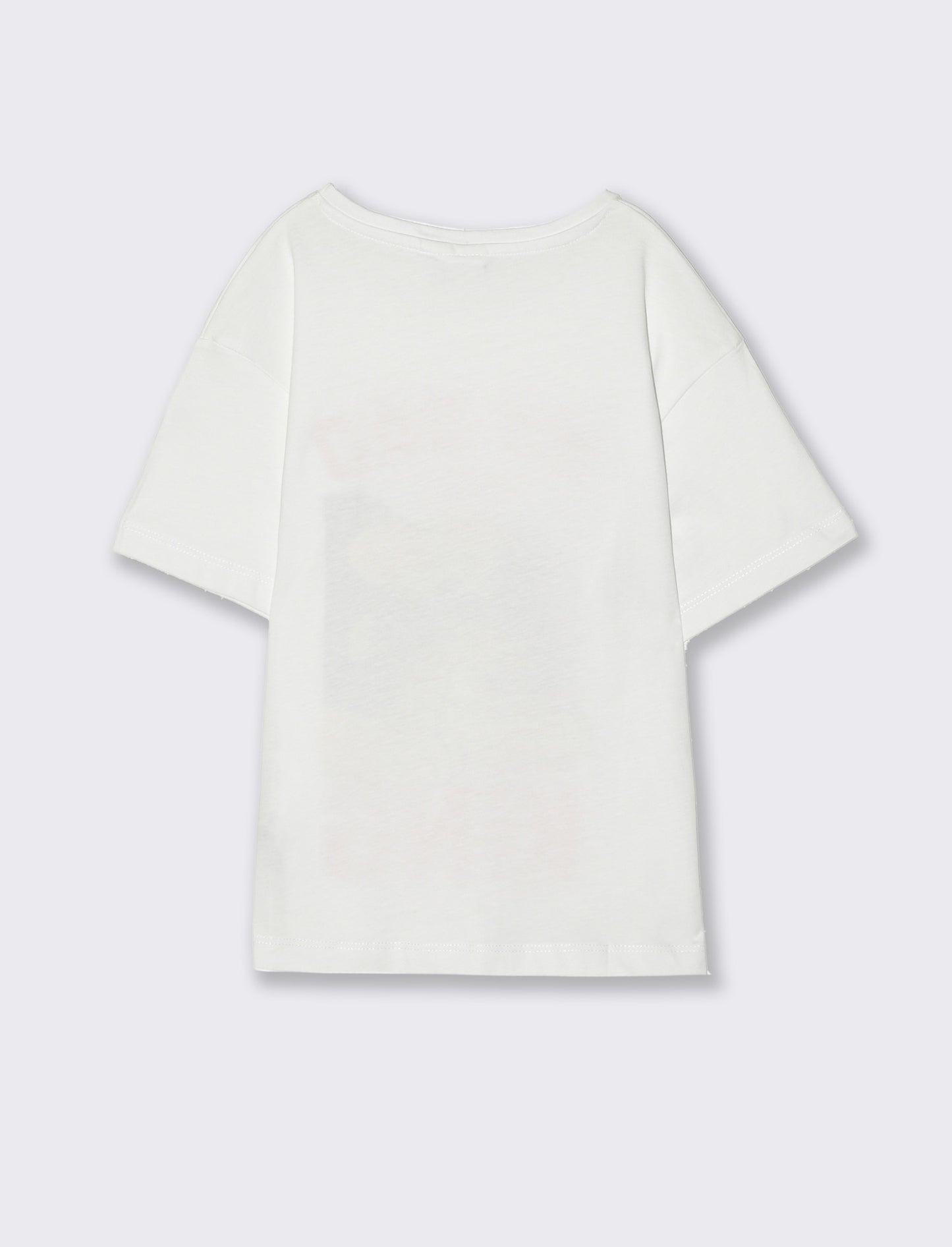 T-shirt Disney Il Re Leone da bambina - Bianco