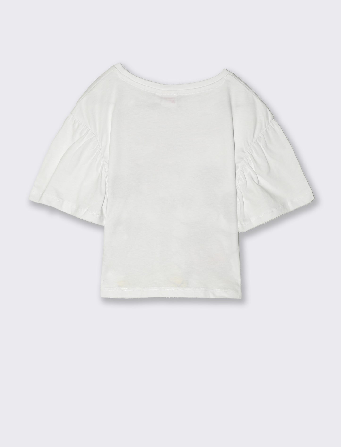 T-shirt con stampa Minnie da bambina - Bianco