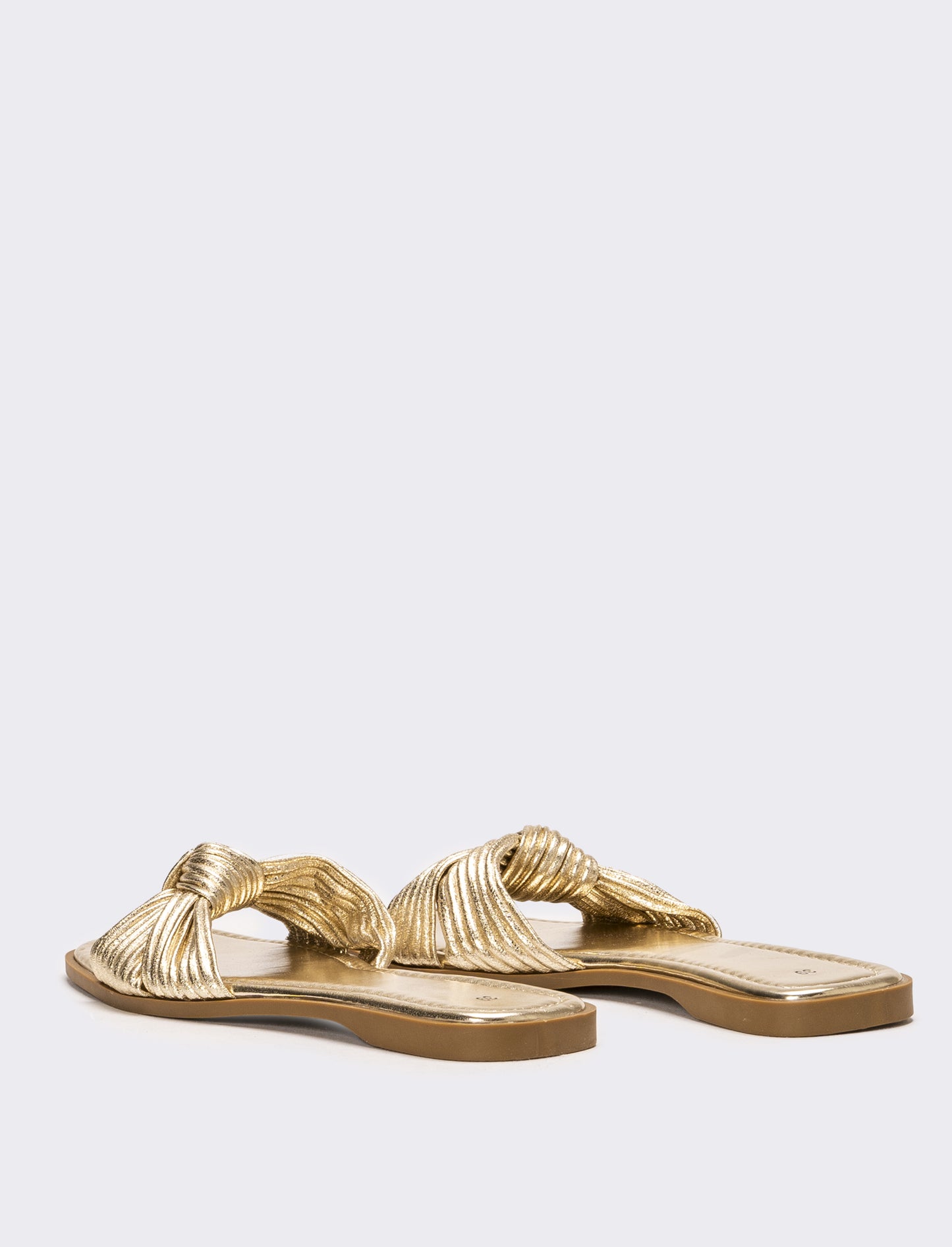Mule da donna con nodo - Oro