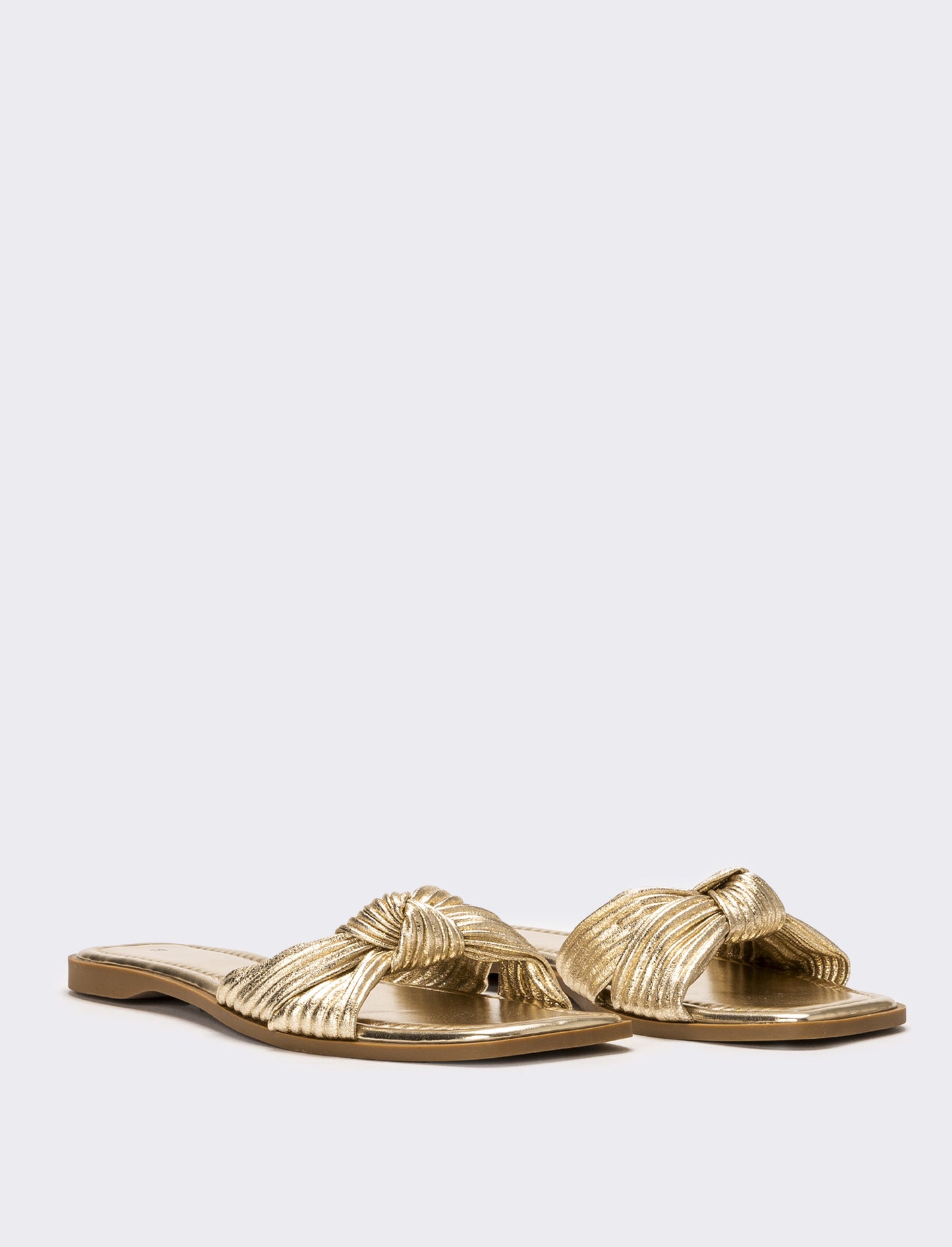 Mule da donna con nodo - Oro