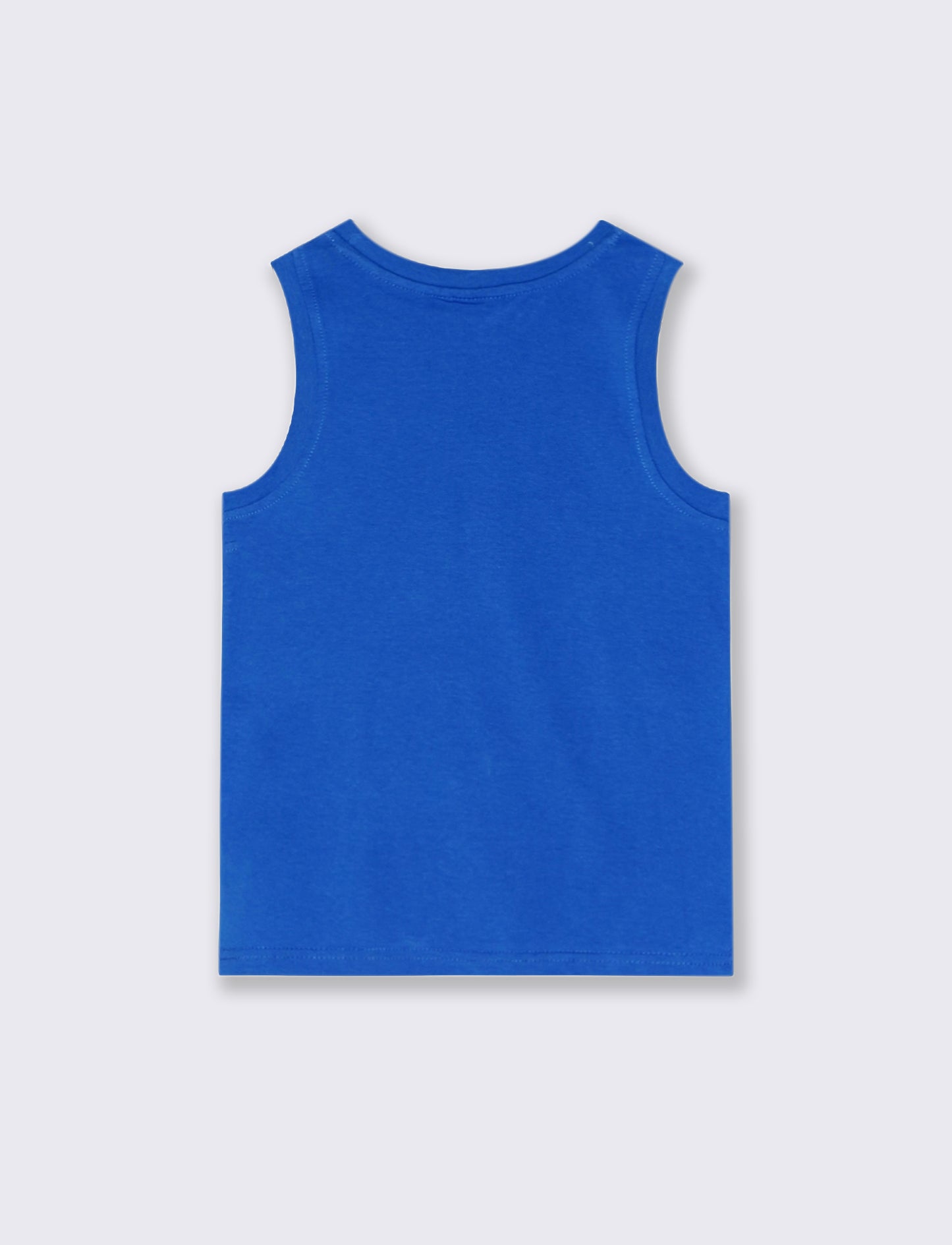 Canotta con personaggi da bambino - Blu cobalto