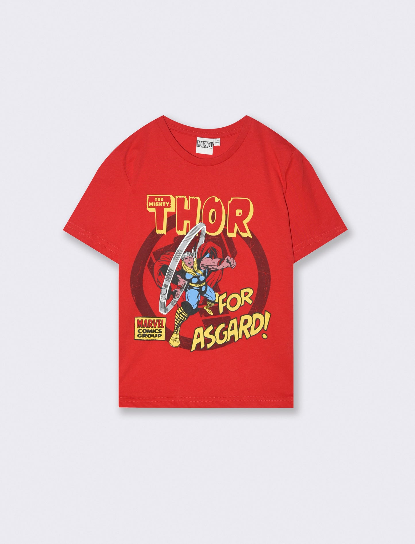T-shirt in cotone Marvel da bambino - Rosso