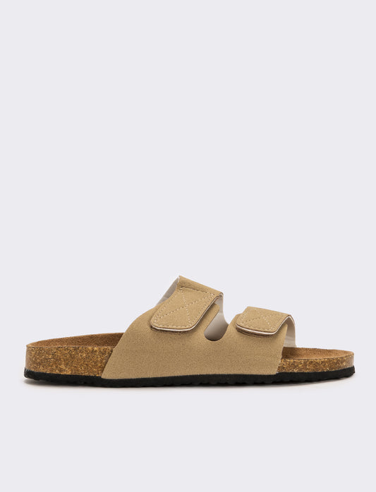 Sandalo trekking da uomo - Beige