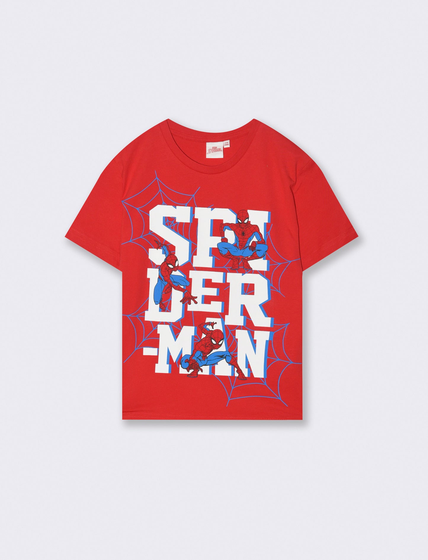 T-shirt stampata Marvel da bambino - Rosso