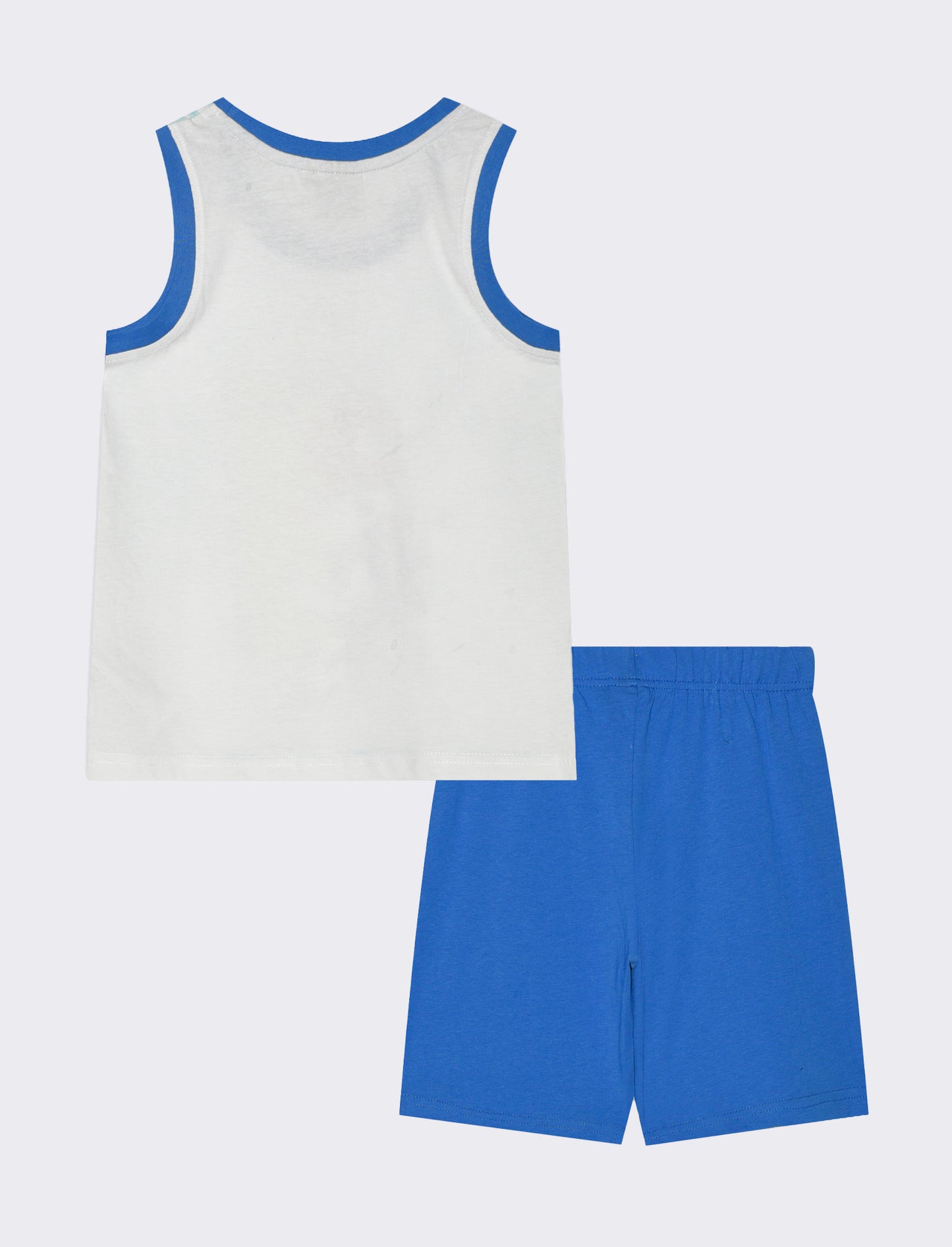 Completo con personaggi da bambino - Blu cobalto