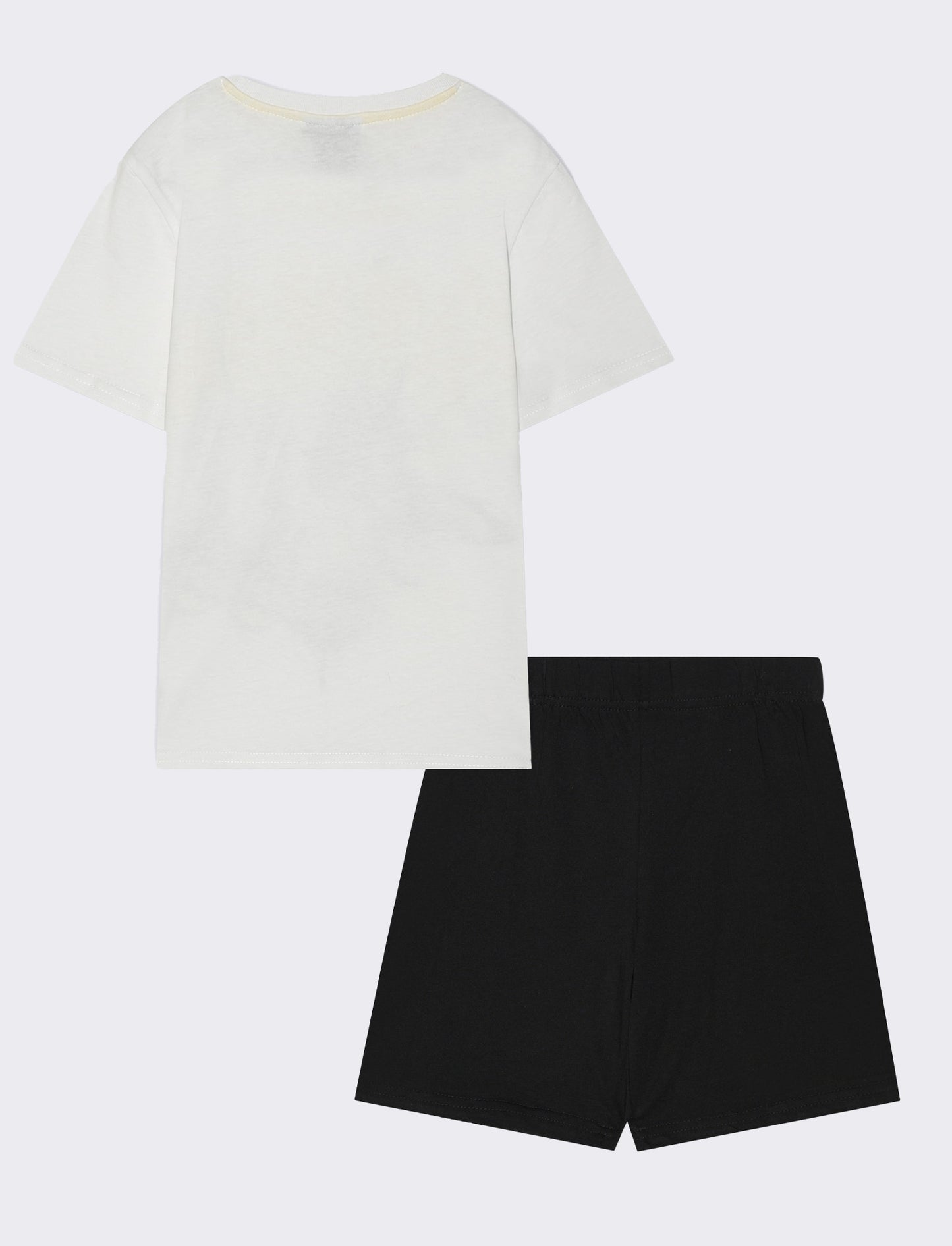 Set maglietta e shorts di Batman da bambino - Bianco