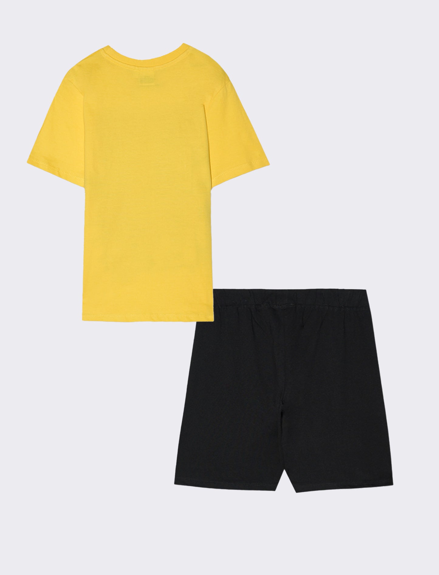 Set maglietta e shorts di Marvel da bambino - Giallo