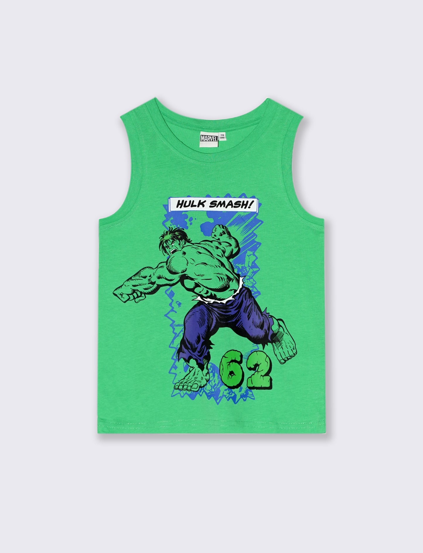 Canotte con personaggi Marvel da bambino - Verde