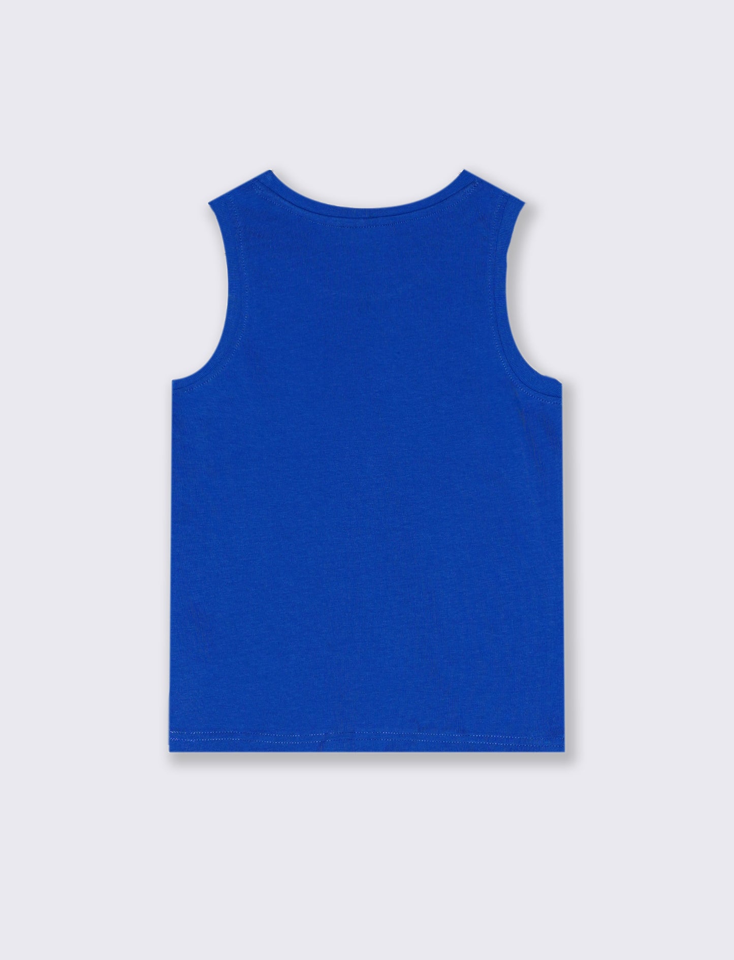 Canotta con personaggi da bambino - Blu cobalto