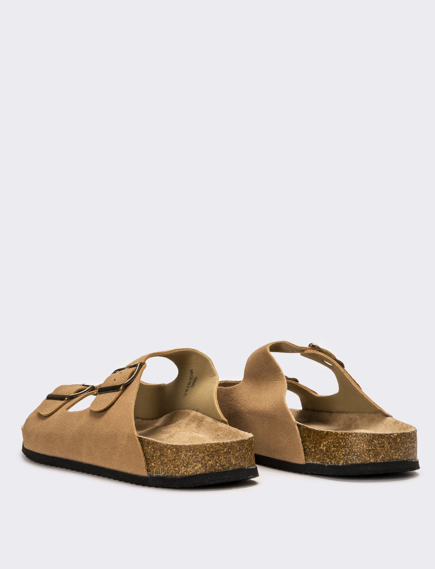 Sandalo scamosciato da uomo - Beige