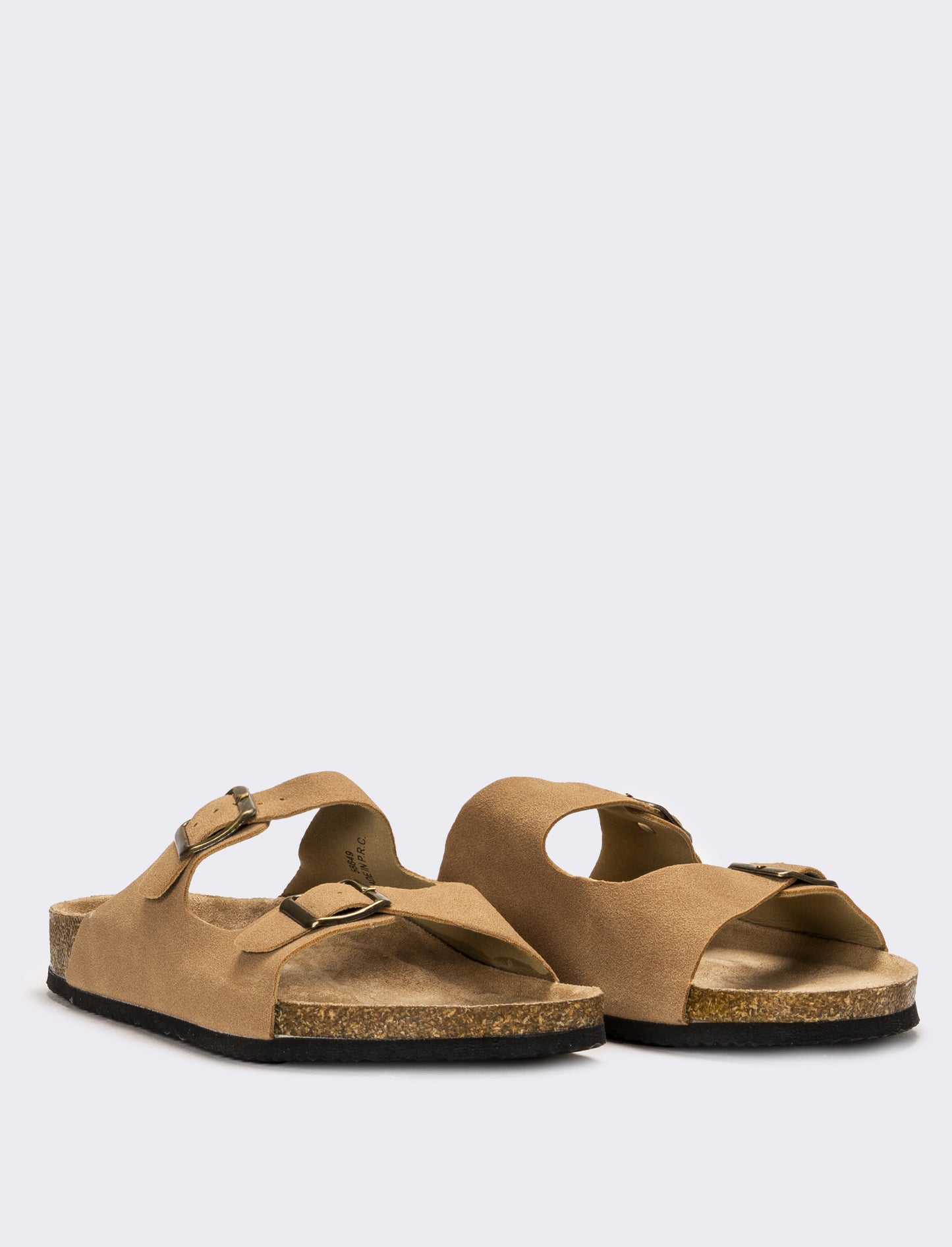 Sandalo scamosciato da uomo - Beige